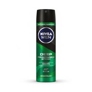 اسپری دئودورانت مردانه نیوا Nivea مدل Deep Fragrance Drive 48H Fresh