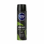 اسپری ضدتعریق مردانه نیوا Nivea مدل Deep Black Carbon Amazonia 48H