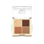 پالت سایه چشم گلدن رز مدل Quattro Eyeshadow Palette