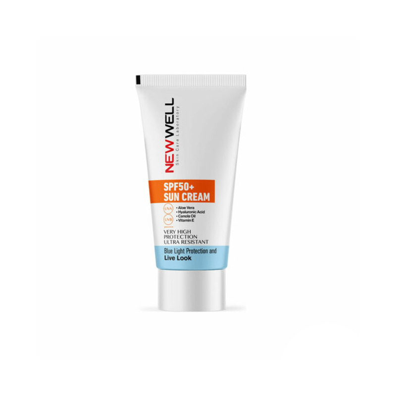 کرم ضد آفتاب نیوول SPF50+ بی‌رنگ