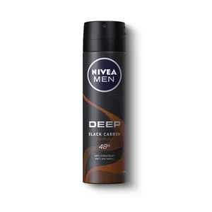 اسپری ضدتعریق مردانه نیوا Nivea مدل Deep Black Carbon Espresso 48H