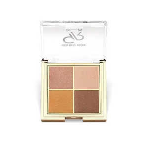 پالت سایه چشم گلدن رز مدل Quattro Eyeshadow Palette