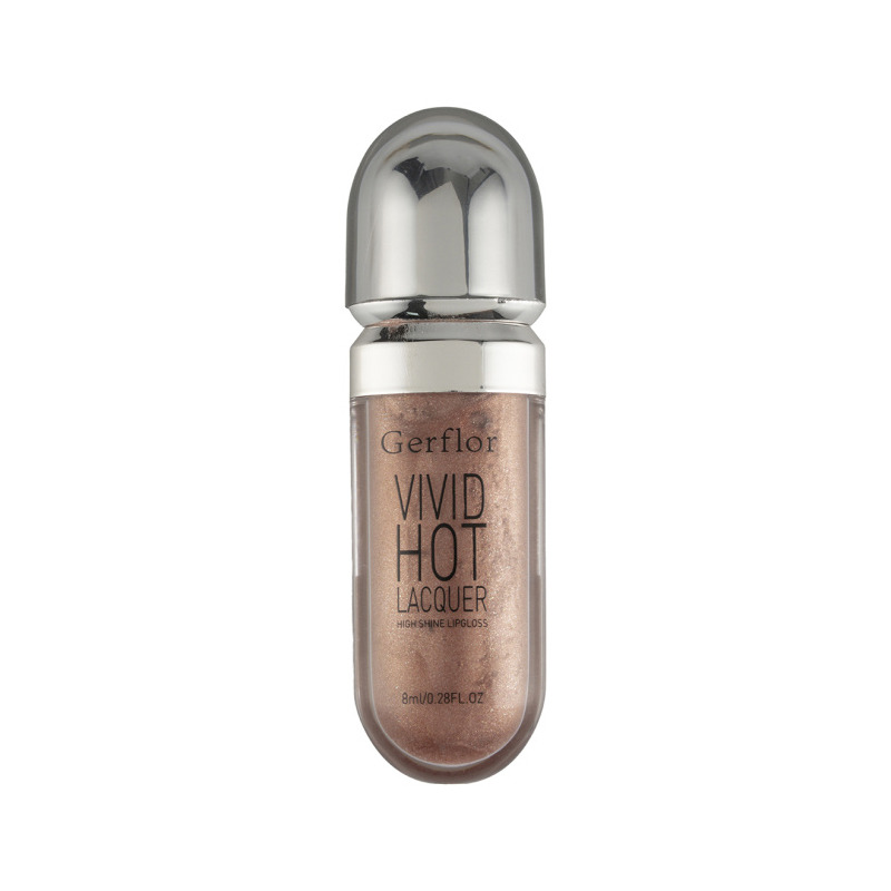 رژ لب مایع شاین دار گرفلور مدل Vivid Hot