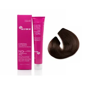 رنگ مو بدون آمونیاک آلفرد شماره 6c شکلاتی حجم 100 میلی لیتر